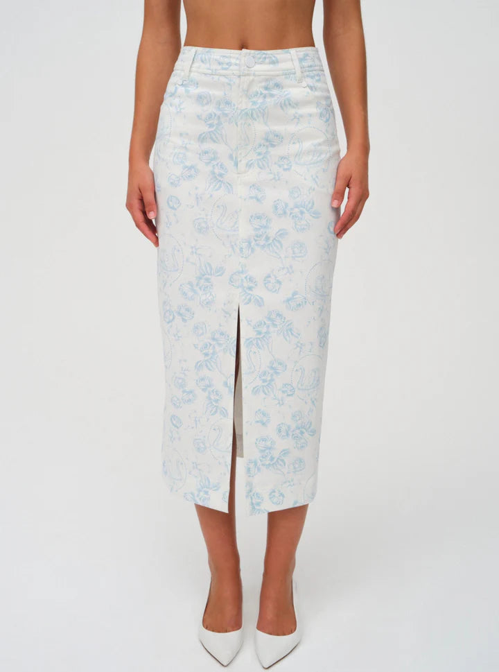 Chantal Denim Midi Skirt