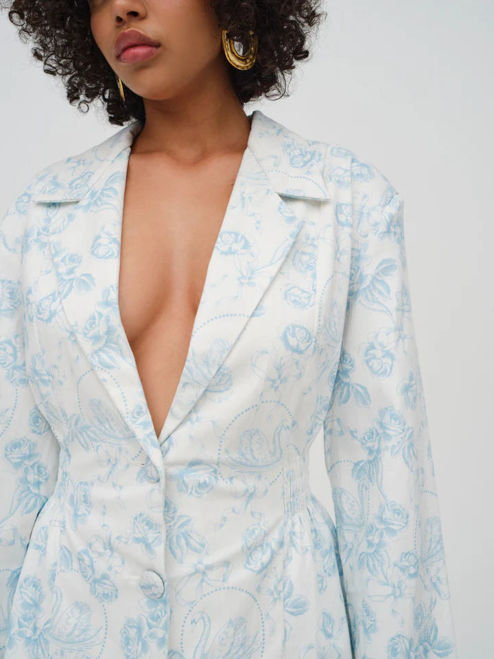 Chantal Denim Blazer Dress