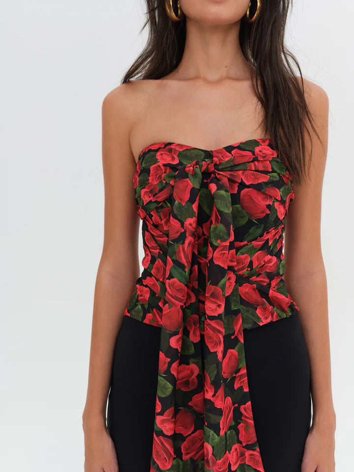 Abby Strapless Top